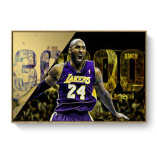 Load image into Gallery viewer, Kobe Bryant Poster Basketball Canvas Wall Art
